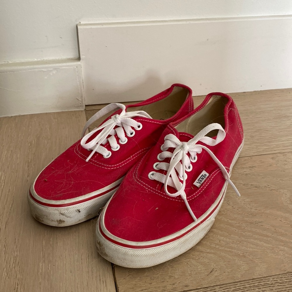 Red Vans - Picture 2 of 5